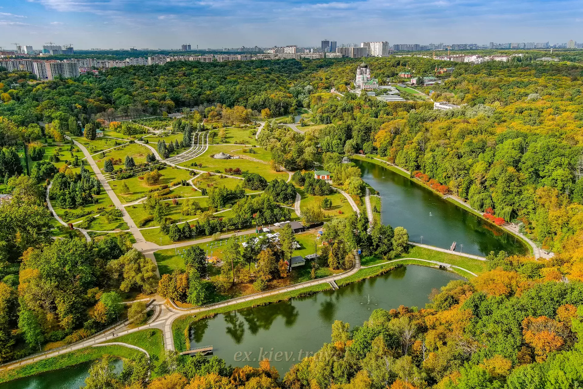 ex.kiev.travel аудиогид  парк Феофания