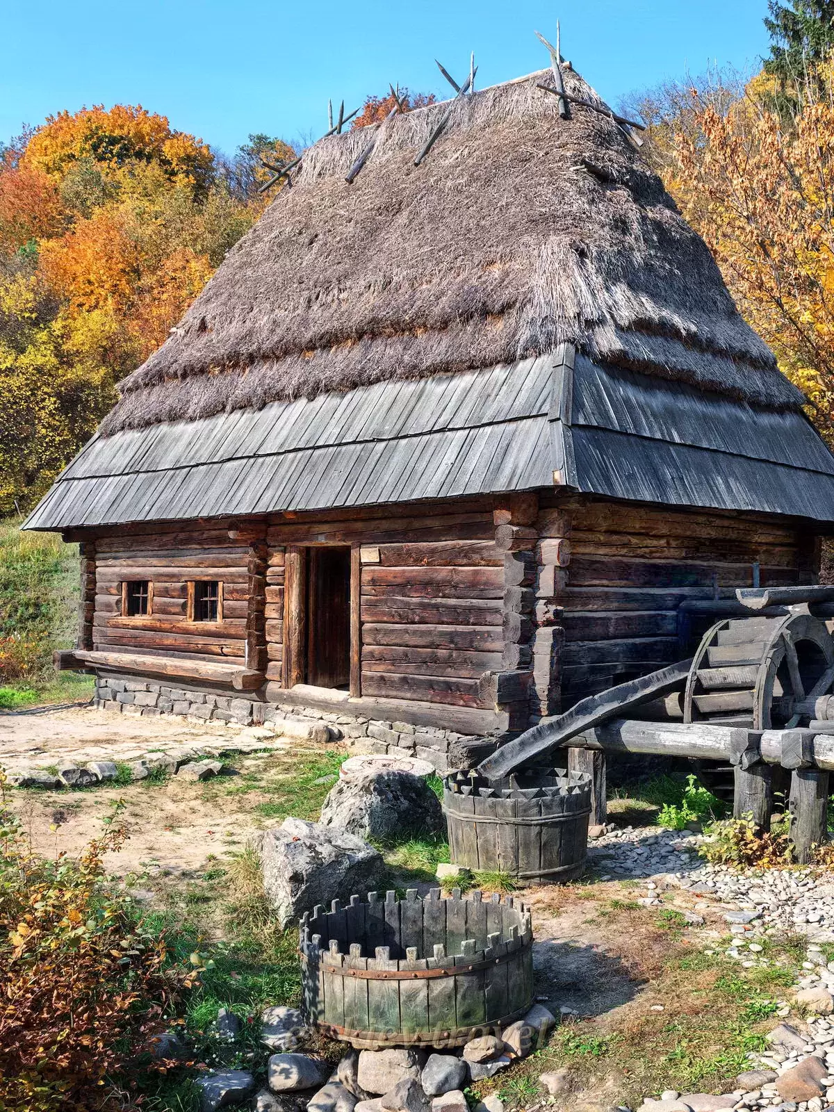 Wycieczki na Ukrainie w Kijowie Muzeum Pirohovo Karpaty młyn we wsi Pelipety 