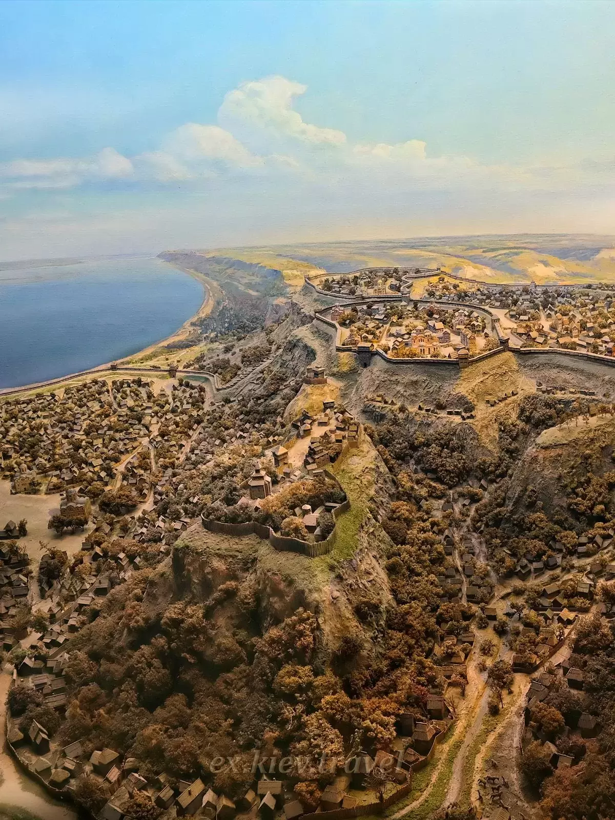 Экскурсии по Украине в городе Киев - Панорама древнего Киева.