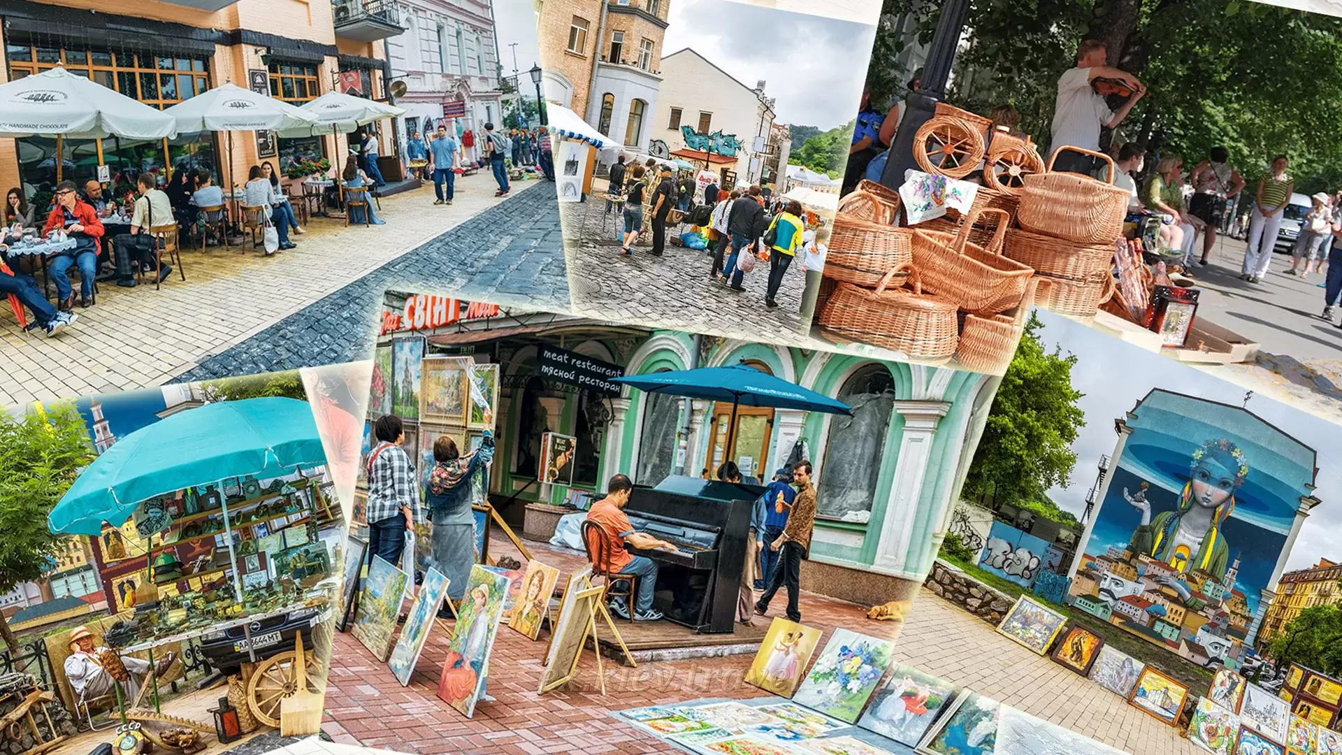 Excursions in Ukraine in the city of Kiev - Andreevsky descent