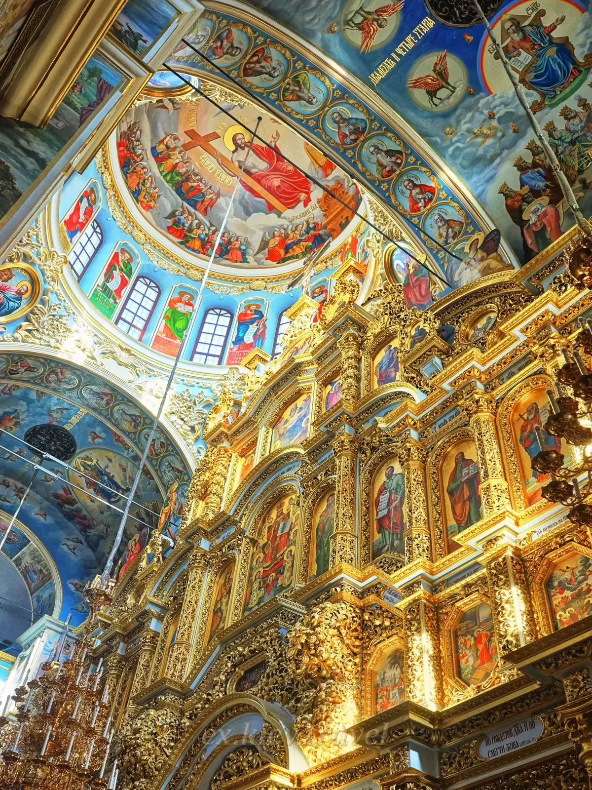 Kiev-Pechersk Lavra, Assumption Cathedral, inside