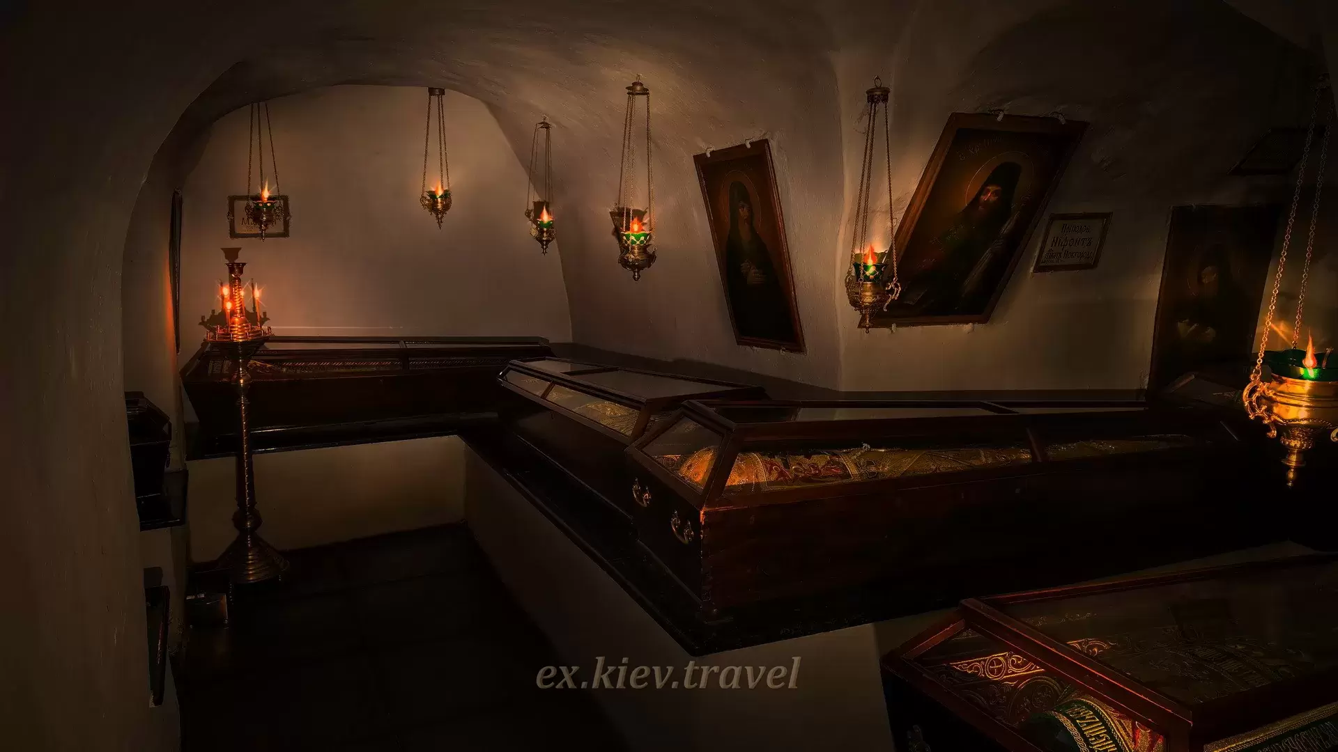The caves of the Kiev Pechersk Lavra