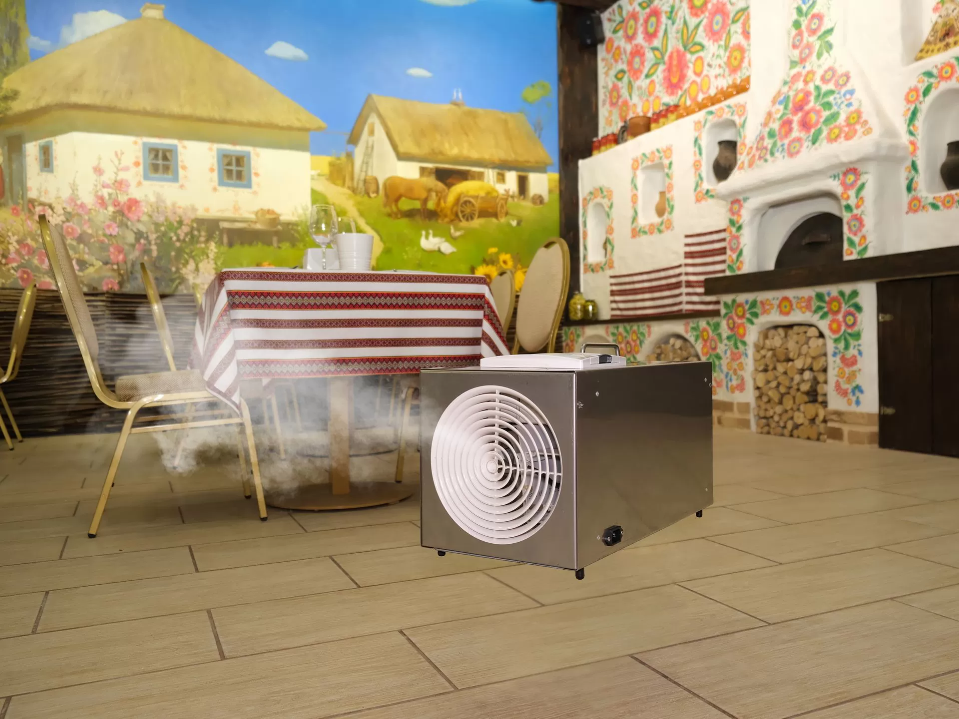 Antiviral treatment at the hotel Villa La Scala